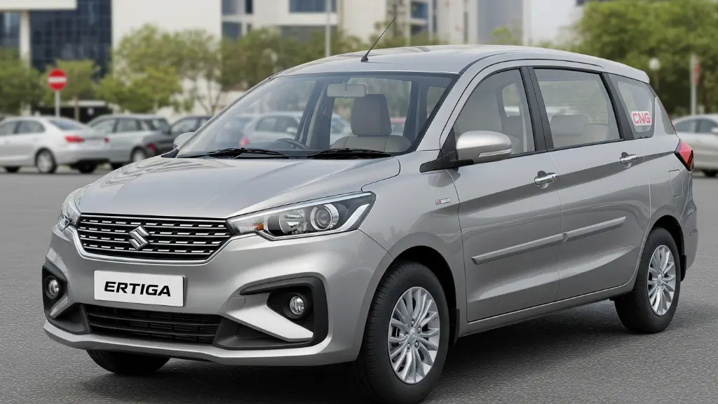 Maruti Ertiga 2025 CNG – Affordable 7-Seater MPV with Impressive 36 KMPL Mileage and Launch Discounts